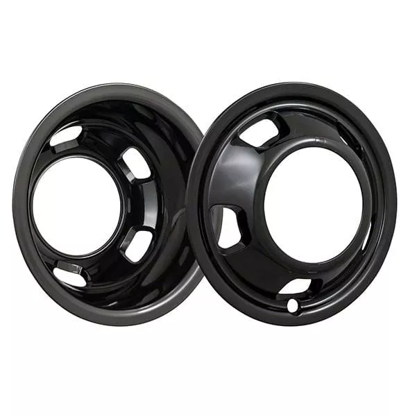 '03-18 Dodge Ram 3500 17" Gloss Black Dual Wheel Simulators | N8010BLK