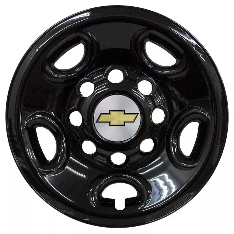 '03-26 Chevrolet Express Van 16" Gloss Black Wheel Skins 617-GB