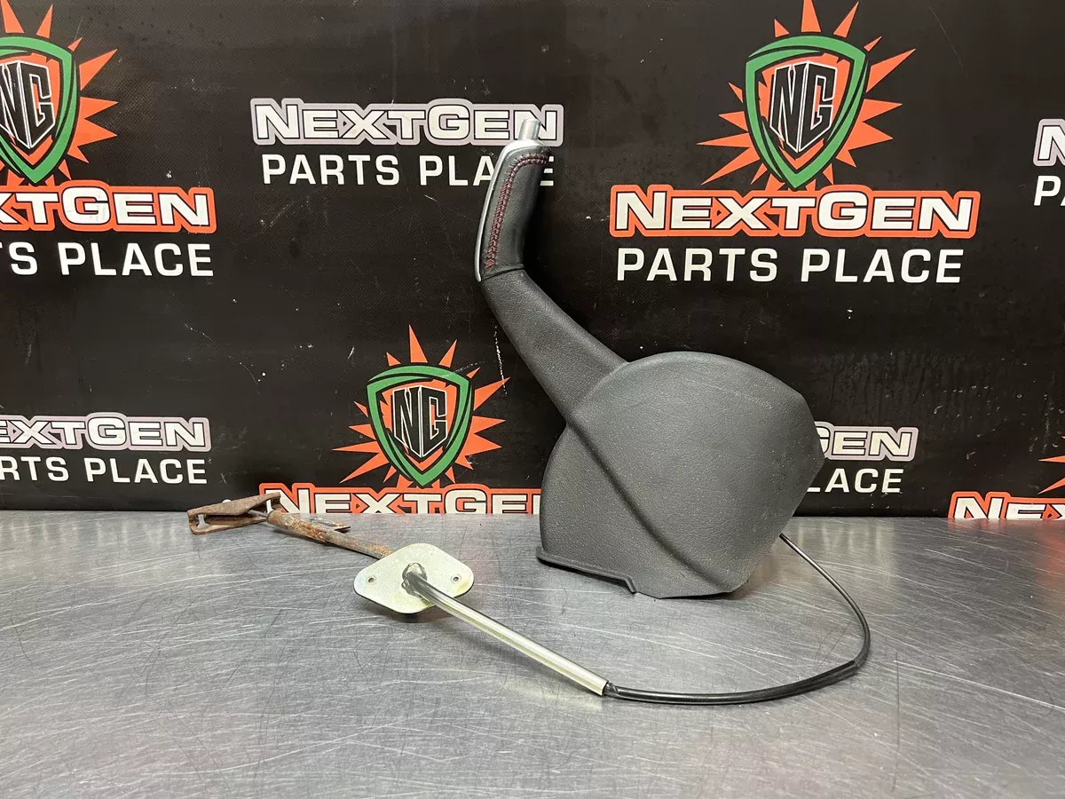 04-06 PONTIAC GTO E BRAKE RED STITCH HANDLE OEM #1043