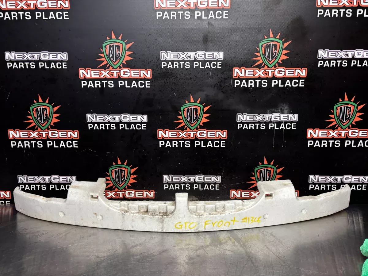 04-06 PONTIAC GTO FRONT BUMPER ENERGY ABSORBER OEM 92169232 #1306