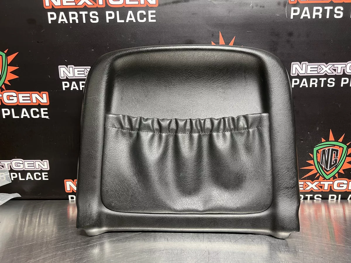 04-06 PONTIAC GTO LH DRIVER SEAT BACK WITH MAP POCKET OEM #987