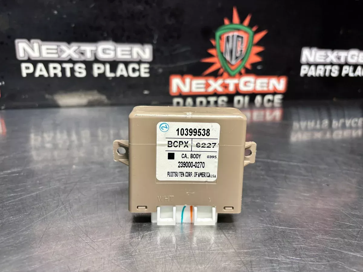05-13 C6 CORVETTE LH HEATED SEAT CONTROL MODULE OEM #1255