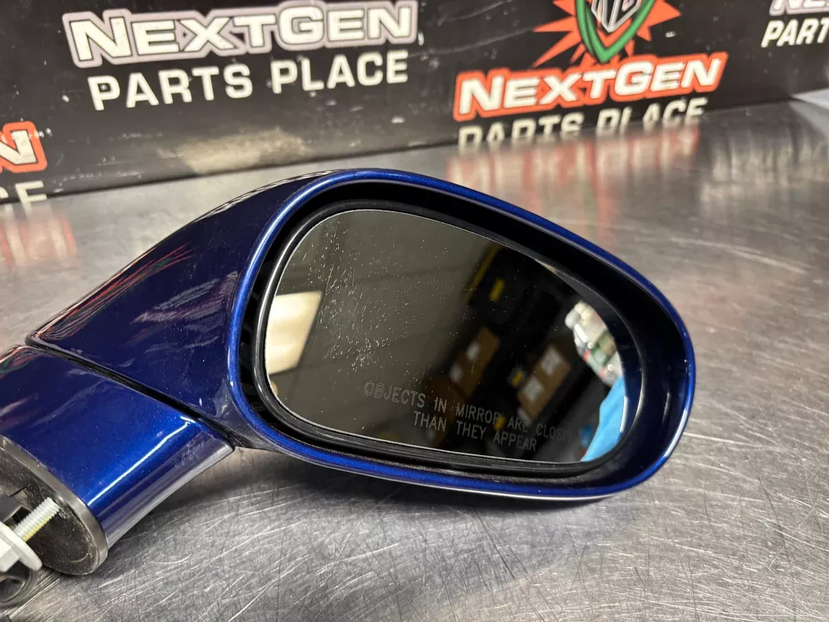 05 - 13 C6 CORVETTE USED OEM RH PASSENGER SIDE MIRROR LEMANS BLUE #1407