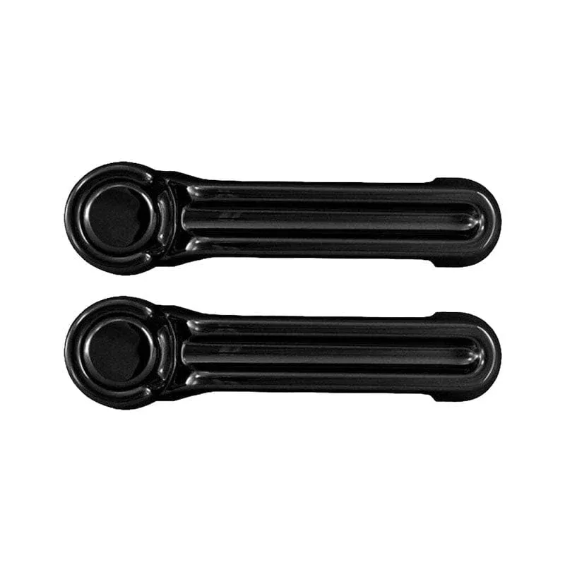 '07-18 Jeep Wrangler Gloss Black Door Handle Covers DH68499BBK