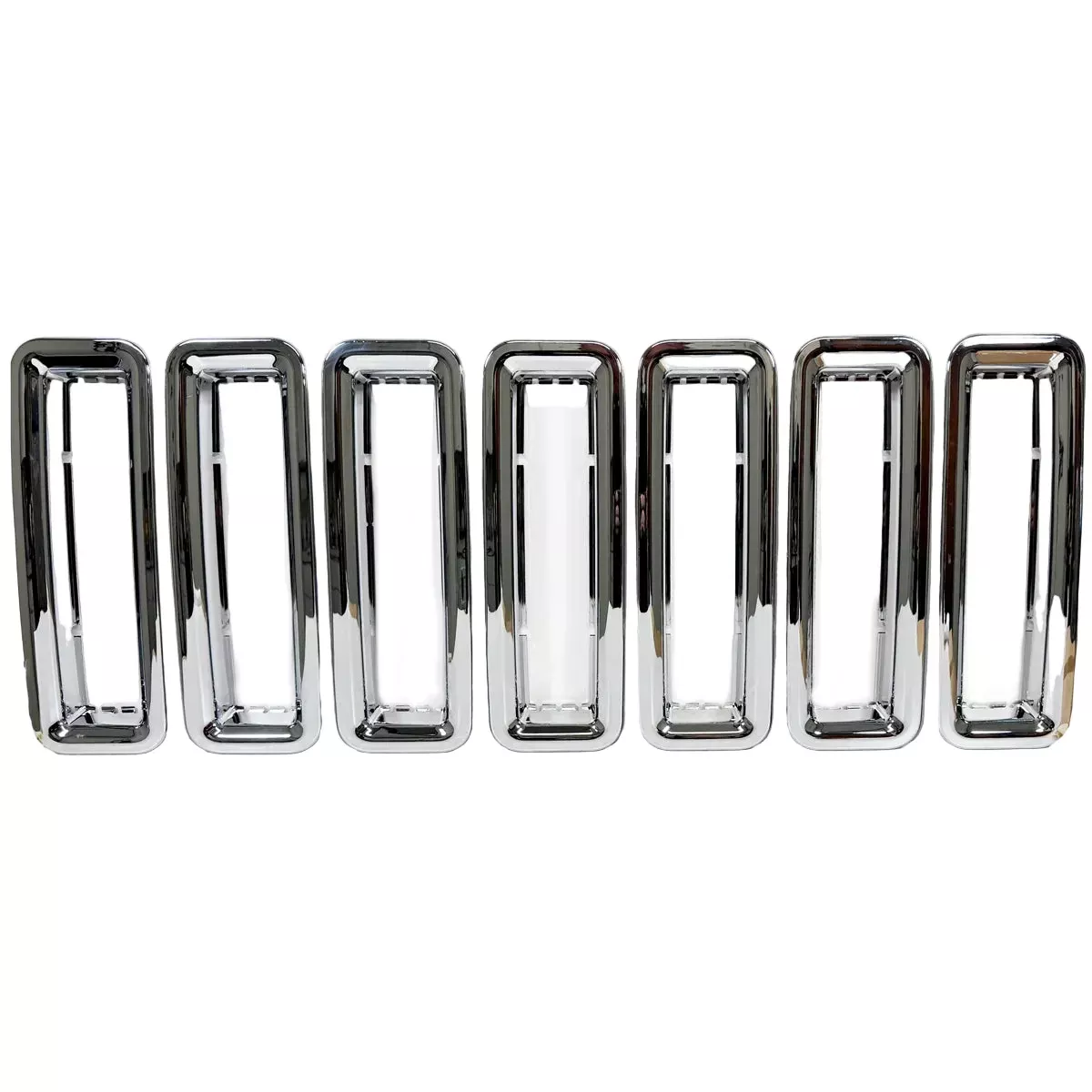 '08-12 Jeep Liberty 7 Piece Chrome Grille Insert GI-7522