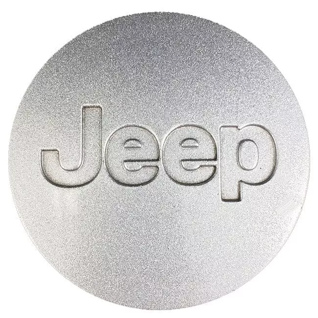 '08-12 Jeep Liberty Silver Button Center Cap 5HT59TRMAB