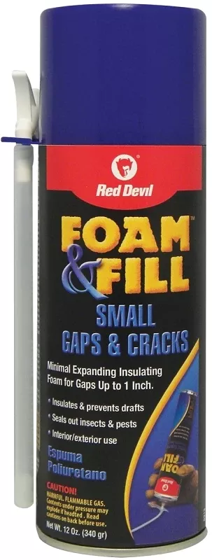 0913 Foam & Fill 12 Oz Minimal Expanding Polyurethane Sealant