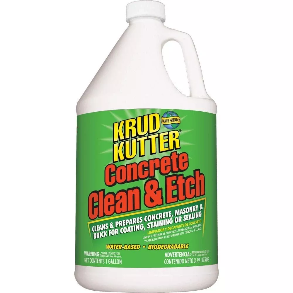 1 Gallon Concrete Clean And Etch For Effective Surface Preparation