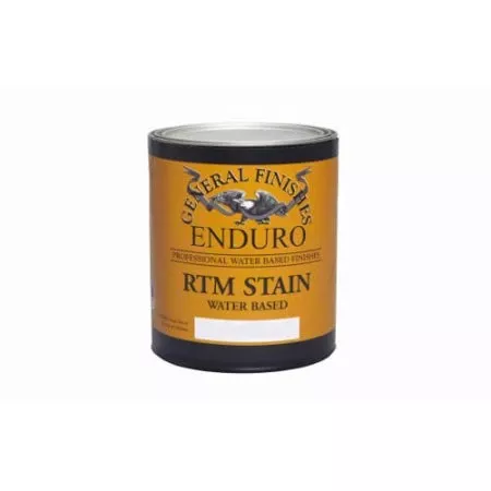1 Quart General Finishes Qtb Tint Black Enduro Rtm Water-based Wood Stain