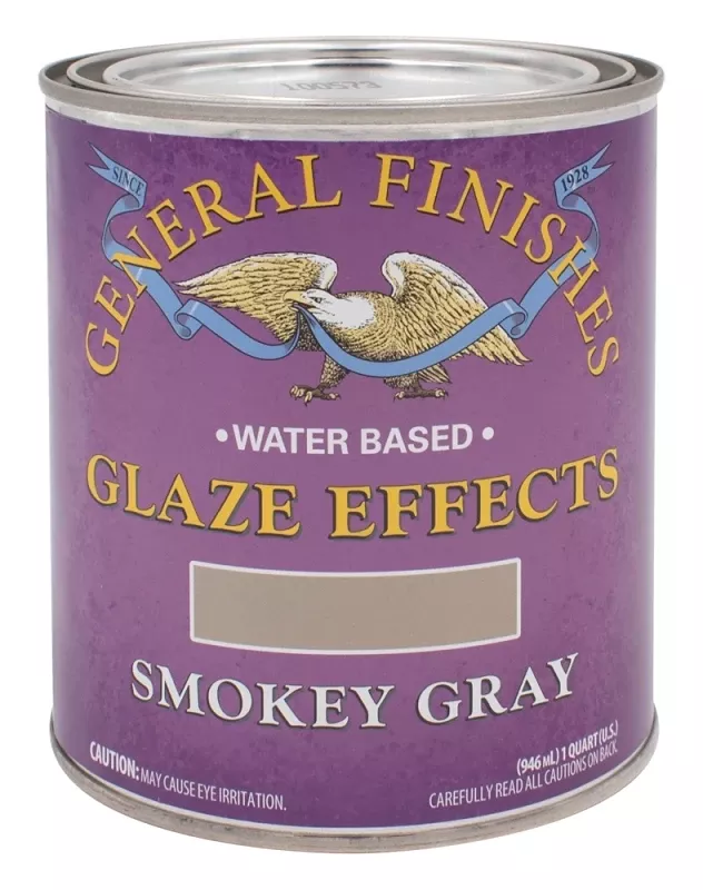 1 Quart Smokey Gray Glaze For Decorative Finishes