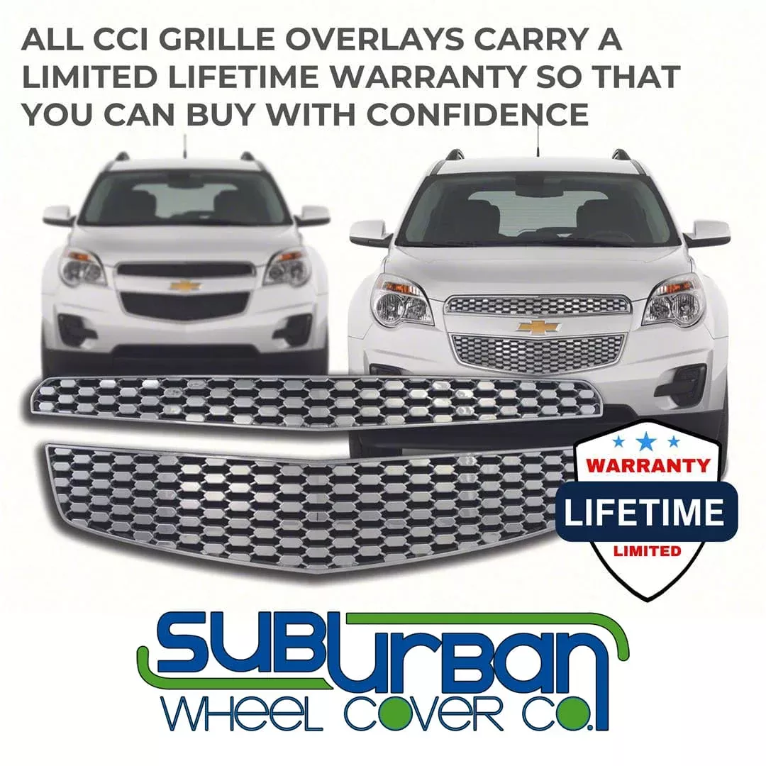 '10-11 Chevrolet Equinox Chrome Grille Insert / Overlay GI/82