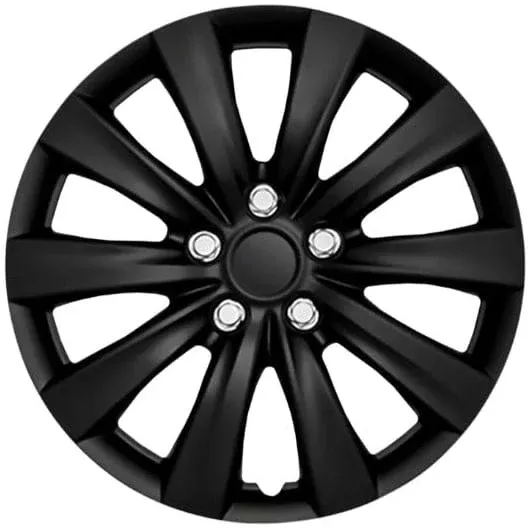 '11-13 Toyota Corolla Style 16" Gloss Black Replacement Hubcaps PRT-1038-16GB
