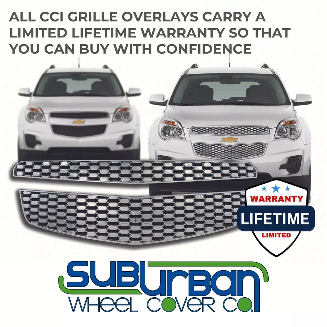 '12-15 Chevrolet Equinox Chrome Grille Insert / Overlay GI/82X