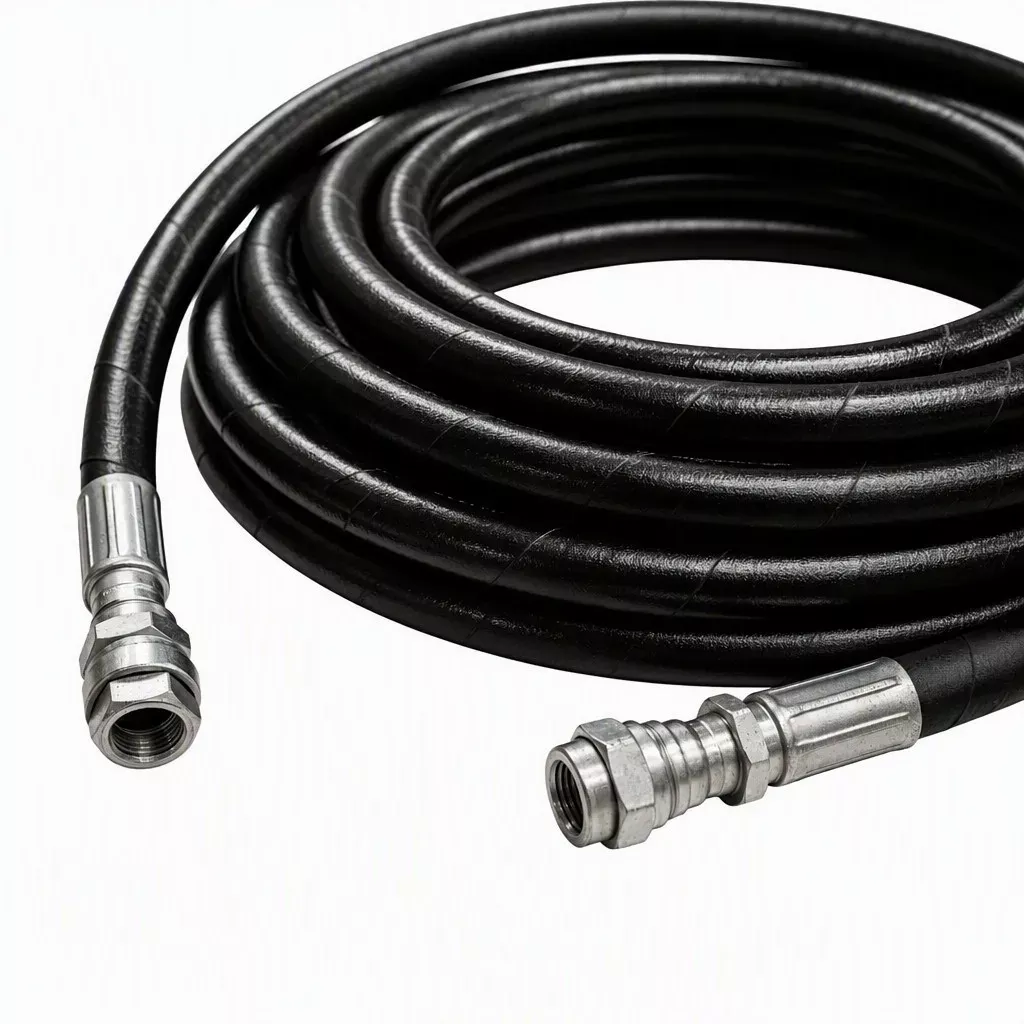 12" Rolling Jack Hose 5,000 Psi #4-JIC 37° | Rotary FC5657-4 (BH-7516-70)