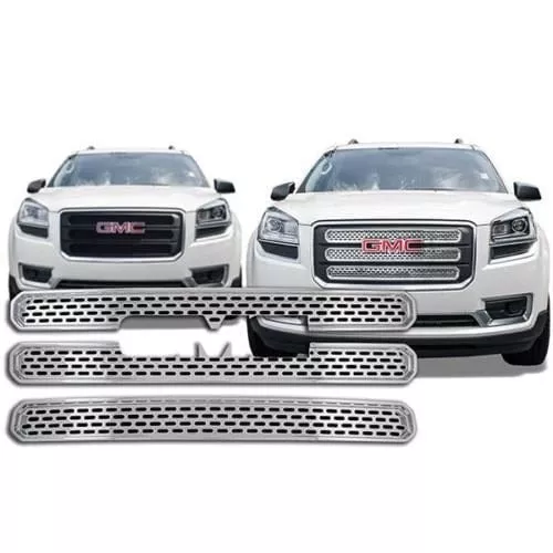 '13-16 + Some 2017 GMC Acadia Models Chrome Grille Insert | GI/116
