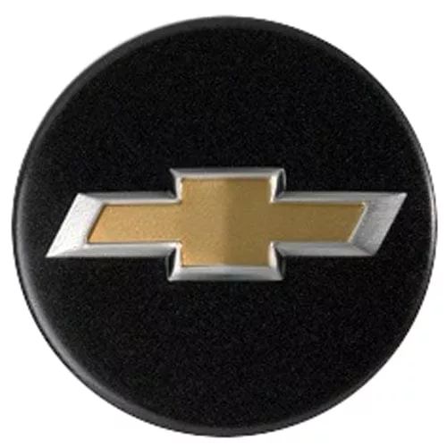 '13-23 Chevrolet Camaro Black / Gold Button Center Cap 95489949