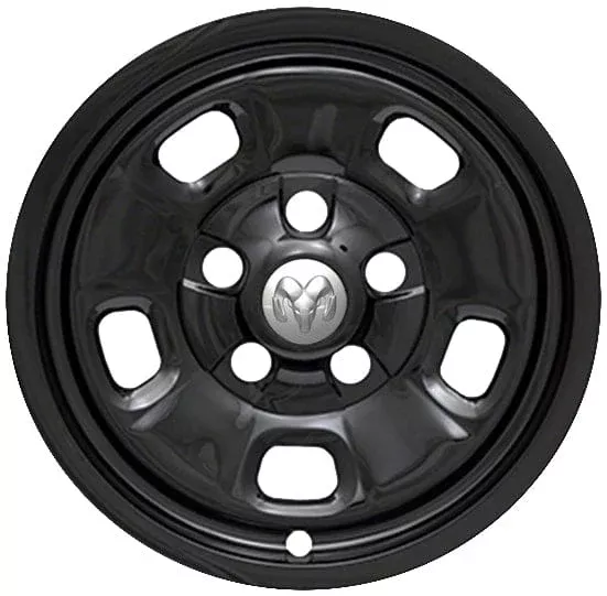 '13-24 Dodge Ram 1500 17" Gloss Black Wheel Skins IMP-88BLK