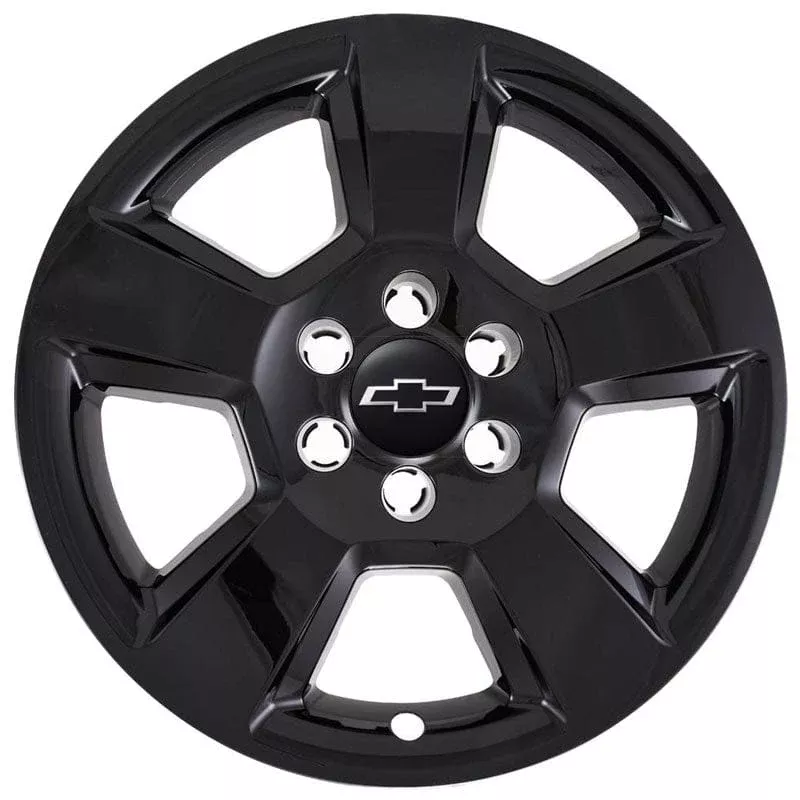 '14-18 Chevrolet Silverado 1500 20" Gloss Black Wheel Skins IMP-490BLK