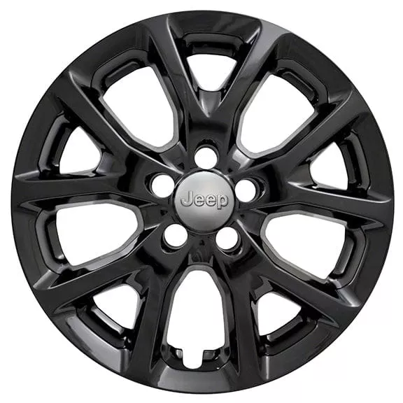 '14-18 Jeep Cherokee Latitude 17" Gloss Black Wheel Skins IMP-382BLK