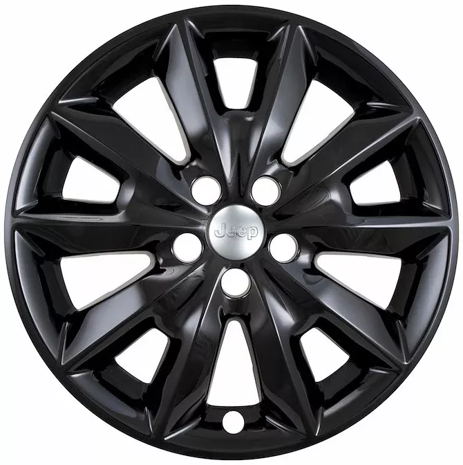 '14-18 Jeep Cherokee Limited 18" Gloss Black Wheel Skins IMP-481BLK