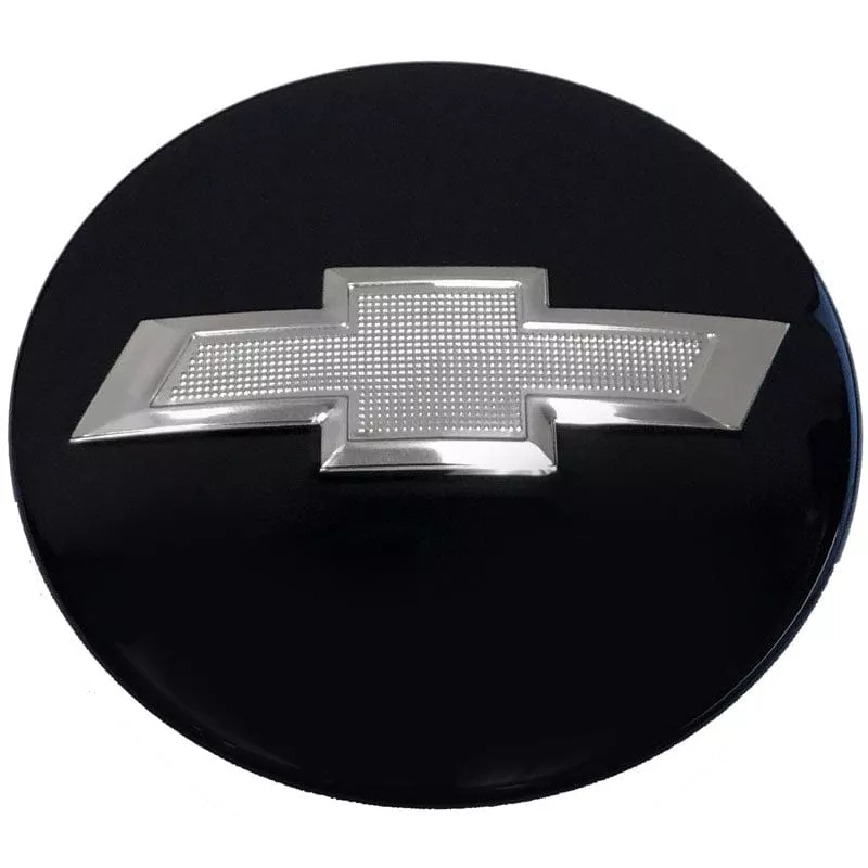 '14-23 Chevy Silverado / Suburban / Tahoe Button Center Cap 22837060-BLK-CHR
