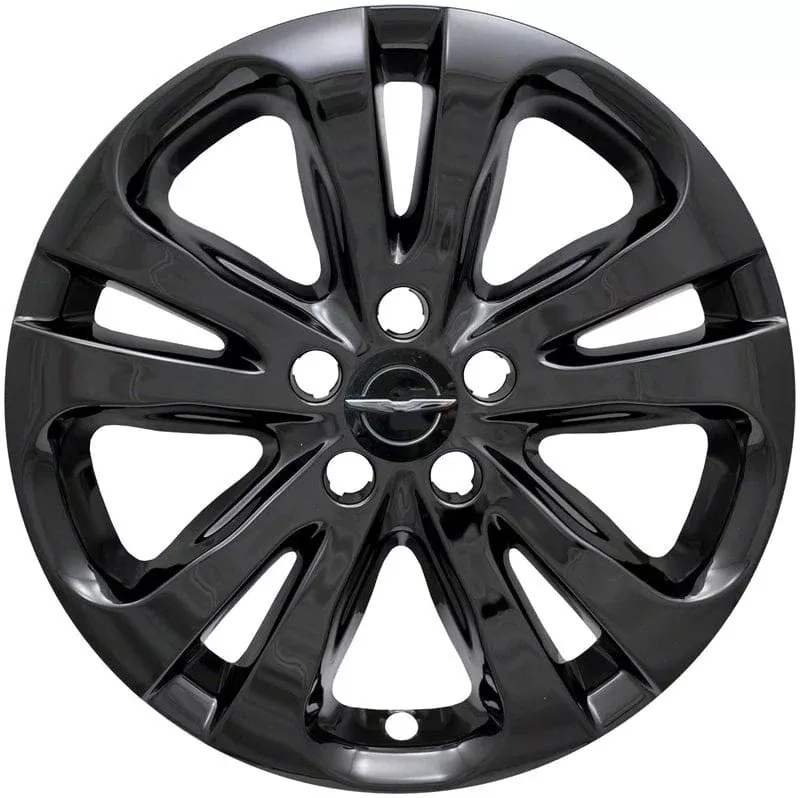 '15-17 Chrysler 200 Limited 17" Gloss Black Wheel Skins IMP-388BLK