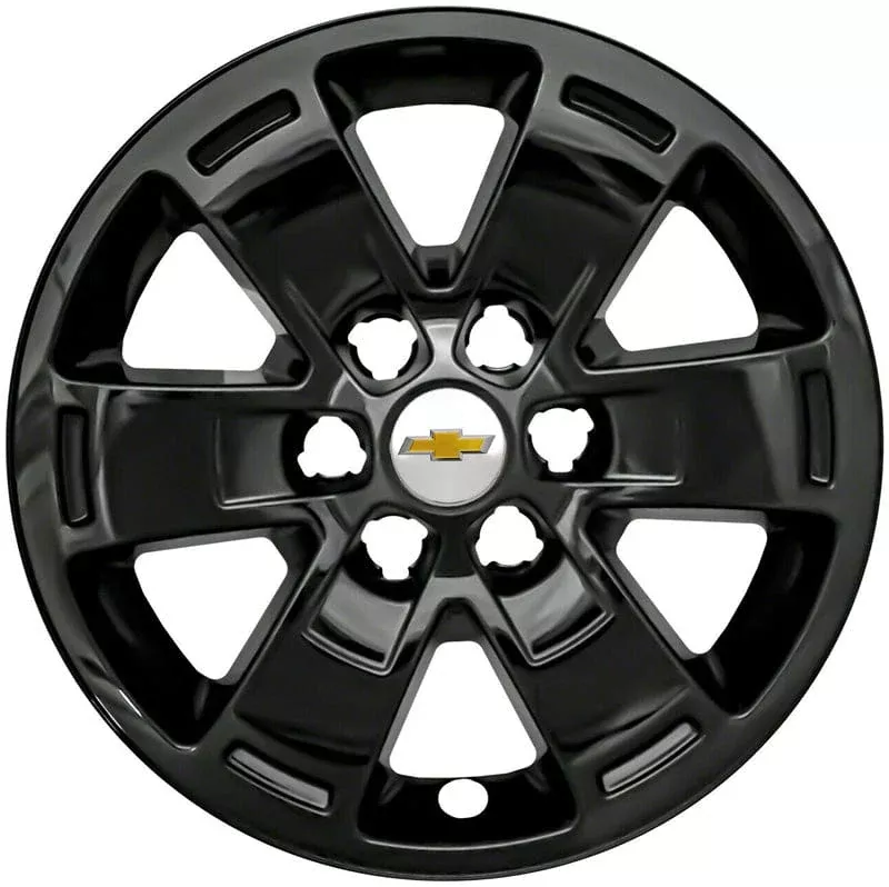 '15-20 Chevrolet Colorado LT / WT 16" Gloss Black Wheel Skins IMP-444BLK