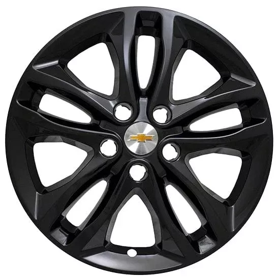 '16-18 Chevrolet Malibu 17" Gloss Black Wheel Skins IMP-406BLK
