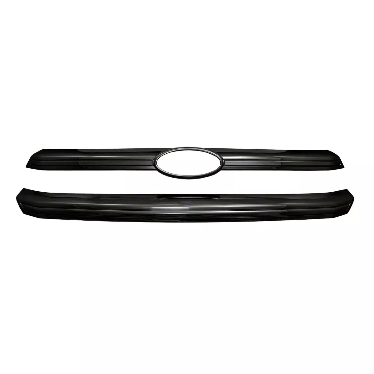 '17-19 Ford Escape S / SE 2 Piece Gloss Black Grille Insert GI/148BLK