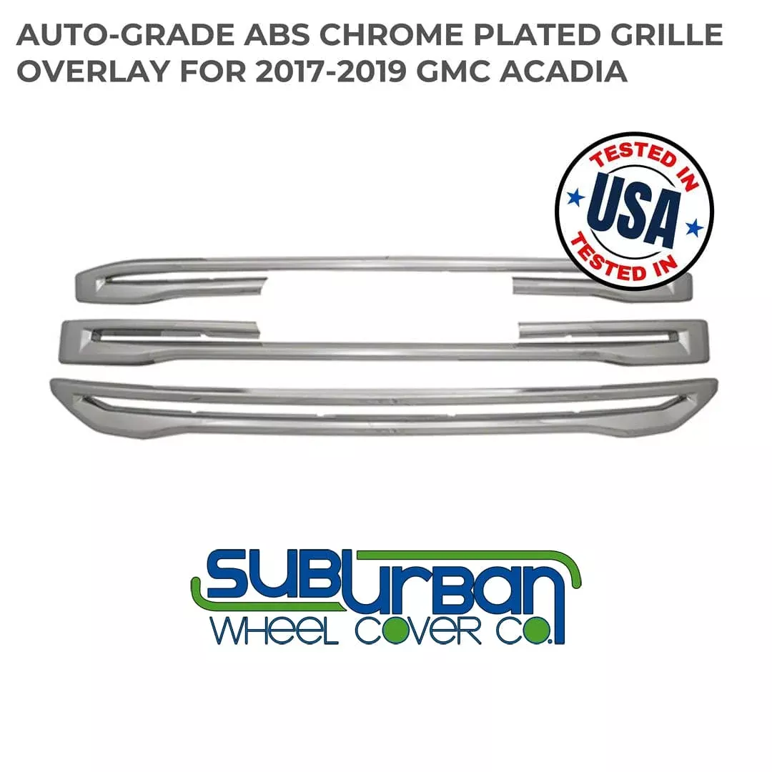 '17-19 GMC Acadia SL / SLE Chrome Grille Insert | GI/149