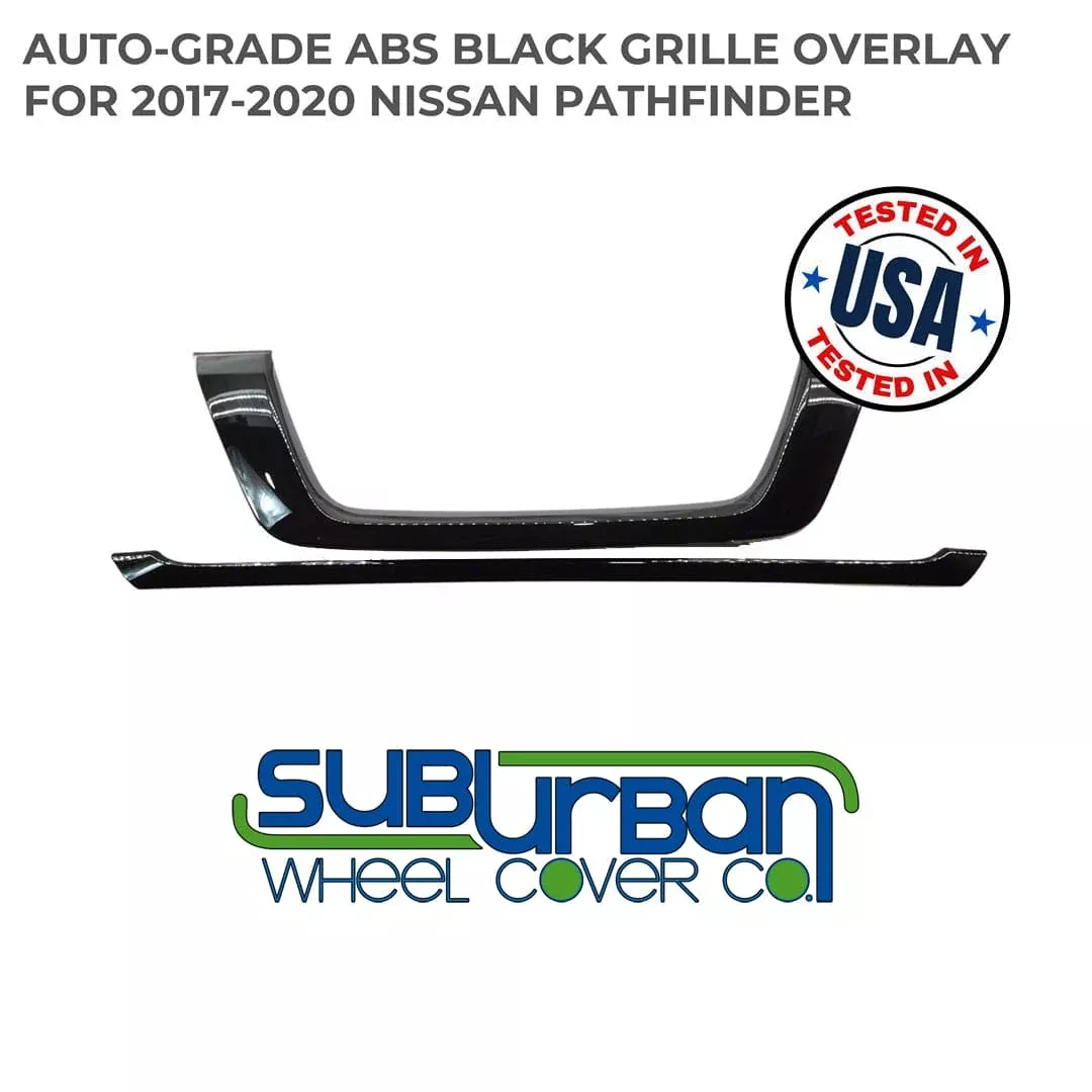 '17-20 Nissan Pathfinder 2 Piece Gloss Black Grille Insert GI/501BLK
