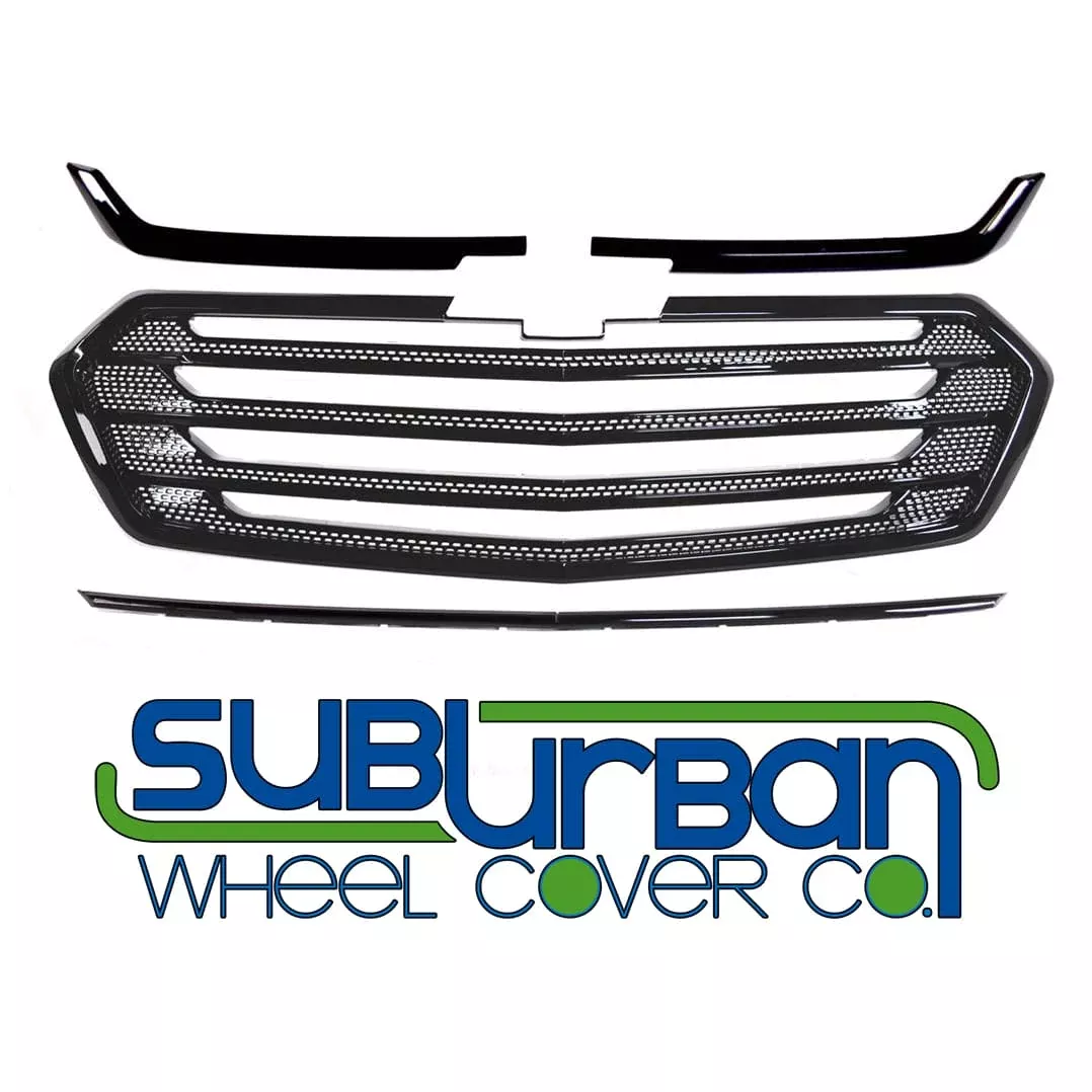 '18-21 Chevrolet Traverse Gloss Black Grille Insert / Overlay GI/507BLK