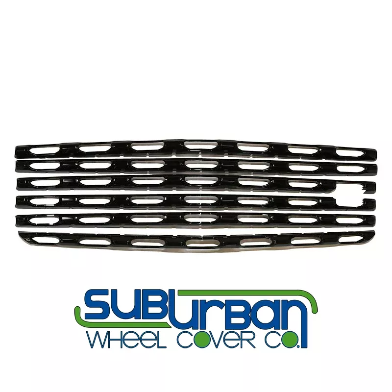 '19-22 Chevrolet Silverado 1500 6 Piece Black Grille Insert / Overlay GI/167BLK