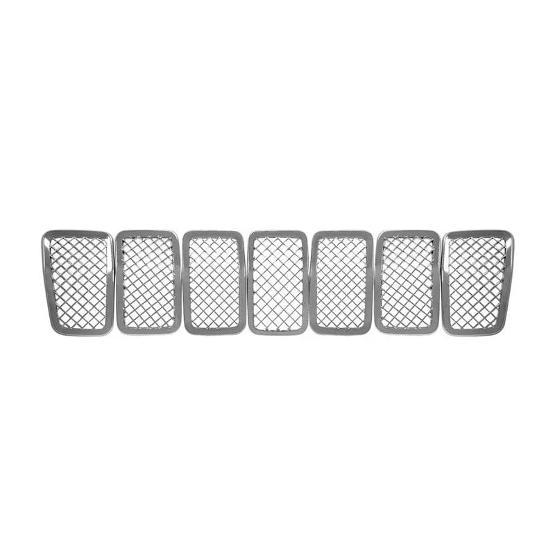'19-22 Jeep Cherokee Chrome Grille Insert / Overlay GI/485