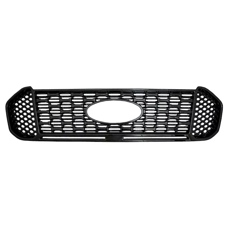 '19-23 Ford Ranger Gloss Black Grille Insert / Overlay GI/169BLK