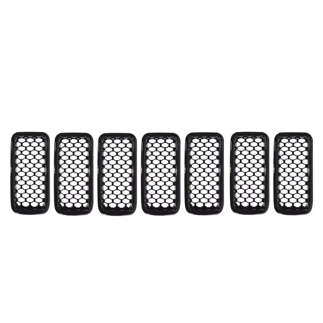 '19-23 Jeep Renegade Gloss Black Grille Insert / Overlay GI/503BLK