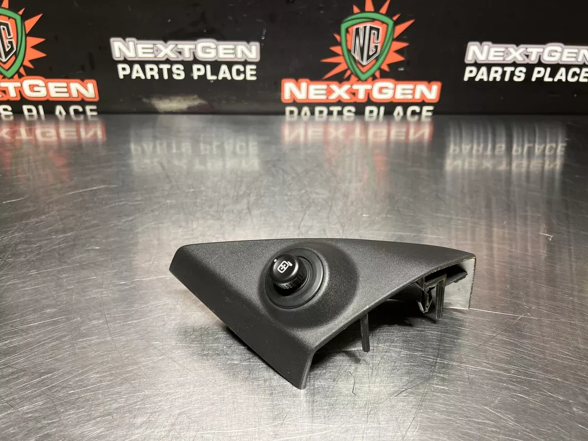 2013 FORD MUSTANG GT LH DRIVER DOOR MIRROR TRIM COVER OEM #989