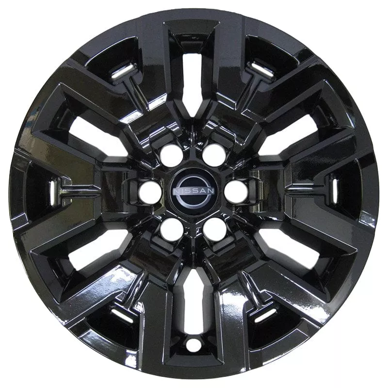 '22-24 Nissan Frontier SV 17" Gloss Black Wheel Skins 7261-GB