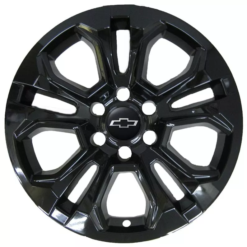 '22-25 Chevrolet Silverado 1500 LTZ 20" Gloss Black Wheel Skins 2022-GB