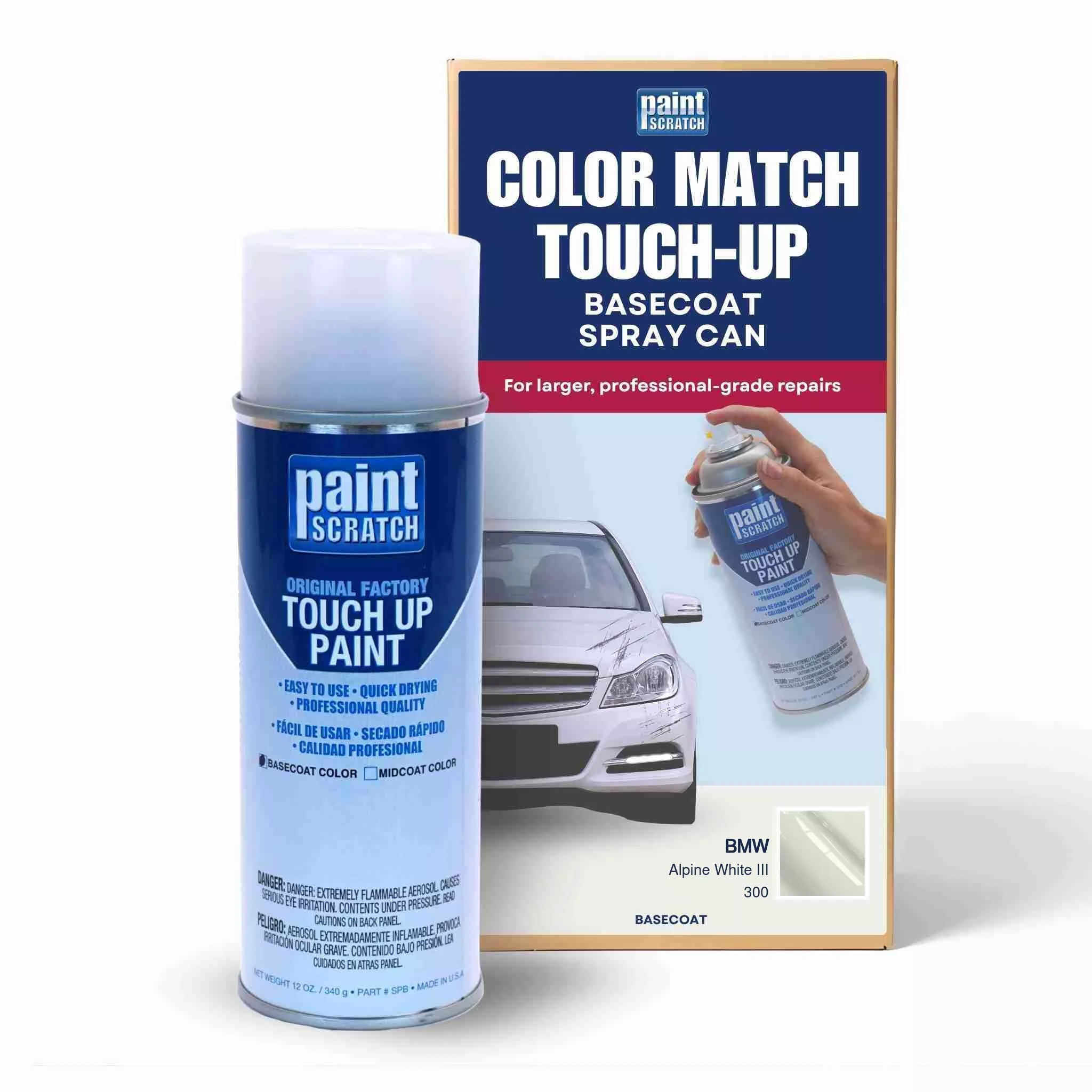 300 - Alpine White IIITouch-Up Paint Spray Can (12 oz.) for BMW