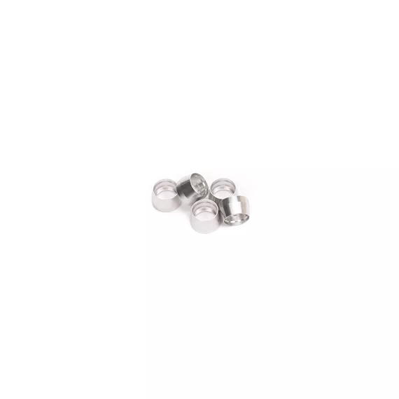 -8AN PTFE Hose End Replacement Ferrule/Olive Inserts Silver