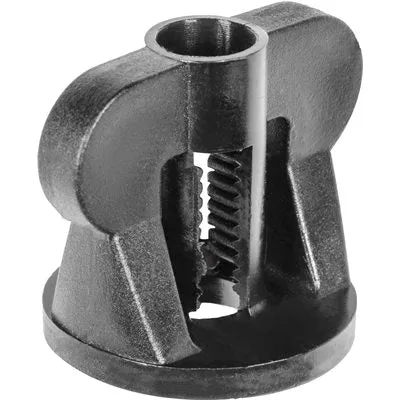 Au-ve-co 13856 Rear Speaker Nut, System of Measurement: Metric, M6x1 Thread, Nylon