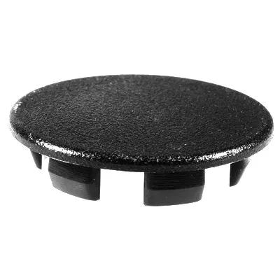 Au-ve-co 13887 Hole Plug, 1-7/32 in Dia Head, 7/64 in Max Panel Thickness, Fits Hole Size: 1 in, Nylon, Black
