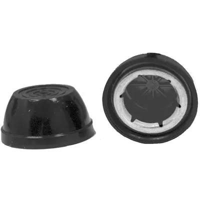 Au-ve-co 14178 Pushnut Fastener Axle Cap, System of Measurement: Imperial, 3/16 in Thread, 0.656 in OD, 0.344 in H