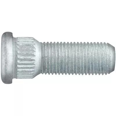 Au-ve-co 14227 Wheel Bolt, System of Measurement: Imperial, 1/2-20 Thread, Steel, Plated