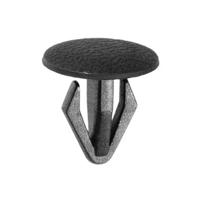 Au-ve-co 14380 Single Head Retaining Clip, System of Measurement: Metric, Nylon