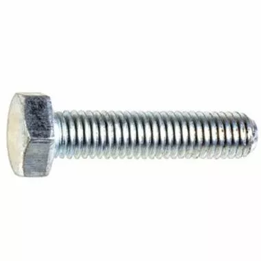 Au-ve-co 14437 Cap Screw, M10x1.5 Thread, Full, Regular Thread, 55 mm OAL, Alloy Steel, Zinc-Plated, 8.8 Grade