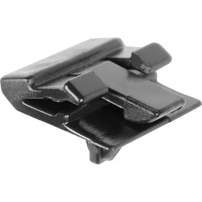 Au-ve-co 14705 Quarter Window Molding Clip, 18 mm L, Nylon, Black