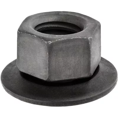 Au-ve-co 15347 Free Spinning Washer Nut, System of Measurement: Imperial, 1/4-20 Thread, 7/16 in Width Across Flat