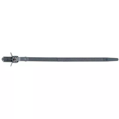 Au-ve-co 21203 Cable Tie, 30 mm Dia Bundle, 155 mm L, 5 mm W, Nylon